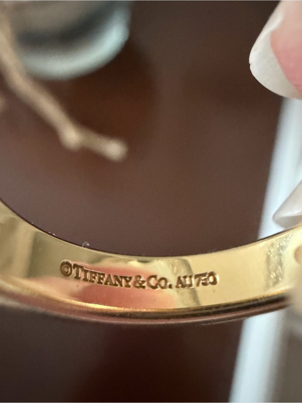 Tiffany & Co. 18k Yellow Gold Diamond Ring - Picture 3 of 10